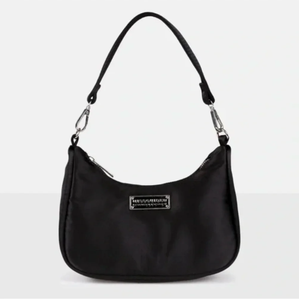 Missguided Elegant Black Shoulder Bag - Picture 5 of 11